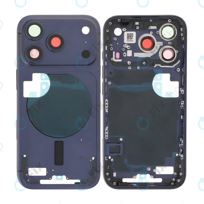 Rückgehäuse für iPhone 17 Pro Max, Dark Blue