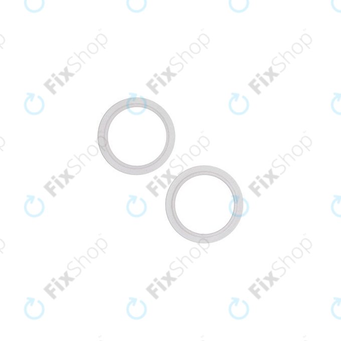 Apple iPhone 13, 13 Mini - Rückfahrkamera Schieberahmen (Starlight) - 2Stk