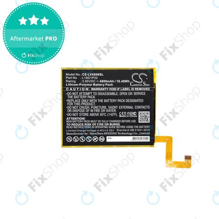 Lenovo Tab M10 Plus - Akku Batterie L19D1P32 4800mAh HQ