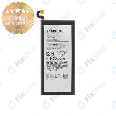 Samsung Galaxy S6 G920F - Akku Batterie EB-BG920ABE 2550mAh - GH43-04413A, GH43-04413B Genuine Service Pack