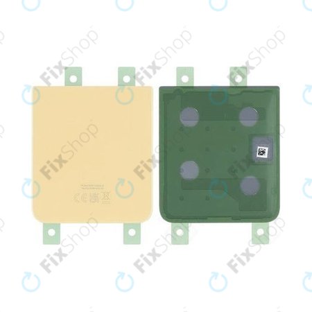 Samsung Galaxy Z Flip 4 F721B - Akkudeckel B/G (Yellow) - GH82-29654G Genuine Service Pack
