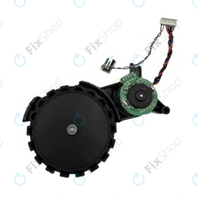 Xiaomi Robot Vacuum X10, Dreame Z10 Pro, L10 Plus, D10 Plus - Rad mit Motor (Rechts) (Schwarz)