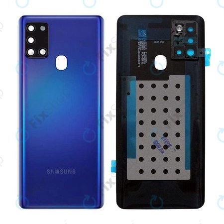 Samsung Galaxy A21s A217F - Akkudeckel (Blue) - GH82-22780C Genuine Service Pack