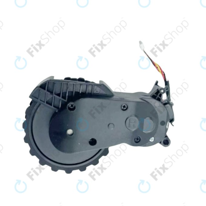 Xiaomi Mijia E10, E12, Mi Robot Vacuum Mop 2 Lite, 2 Pro - Rad mit Motor (Rechts) (Schwarz)