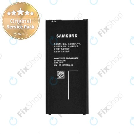 Samsung Galaxy J4 Plus (2018), J6 Plus J610F (2018) - Akku Batterie EB-BG610ABE 3300mAh - GH43-04670A Genuine Service Pack