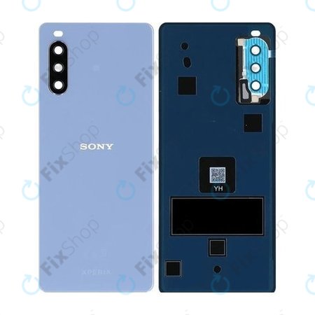 Sony Xperia 10 III - Akkudeckel (Blue) - A5034099A Genuine Service Pack