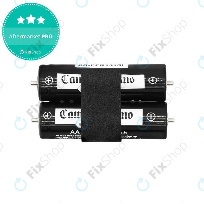 Akku batterie für Panasonic ER-DGP72, Braun Flex XP 5720, 2000mAh, Ni-MH, 1.2V, WER1511L2508, HQ