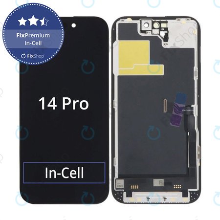 Apple iPhone 14 Pro - LCD Display + Touchscreen Front Glas + Rahmen In-Cell FixPremium