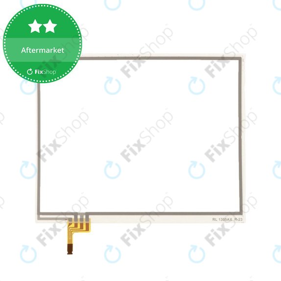 Unteres Touchscreen-Glas mit Klebestreifen für Nintendo DSi XL und Nintendo DSi LL