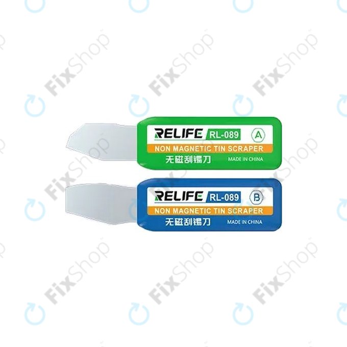 Relife RL-089 - Set von Zinn-Schabemessern