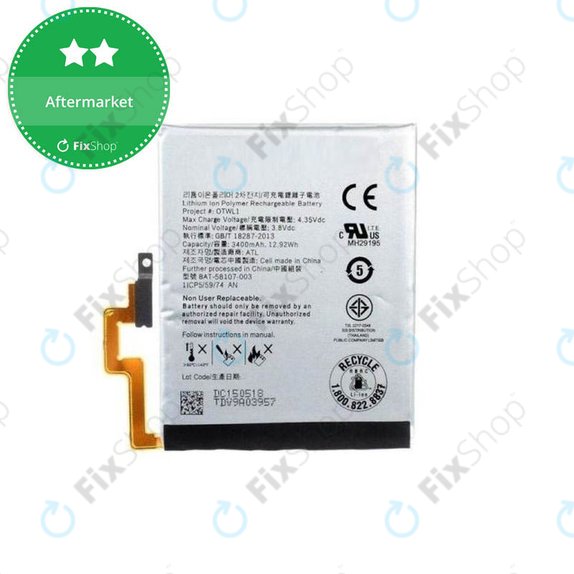 Blackberry Passport - Akku Batterie BAT-58107-003 3400mAh