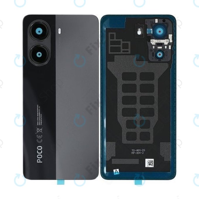 Xiaomi Poco X7 Pro 2412DPC0AG - Akkudeckel (Black) - 56003000O1000 Genuine Service Pack