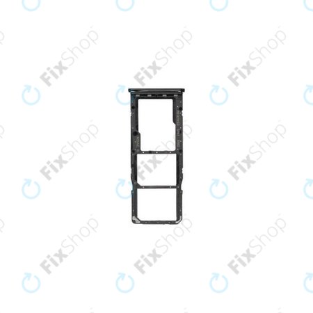 Samsung Galaxy M21 M215F - SIM + SD Steckplatz Slot (Raven Black) - GH98-44842K Genuine Service Pack