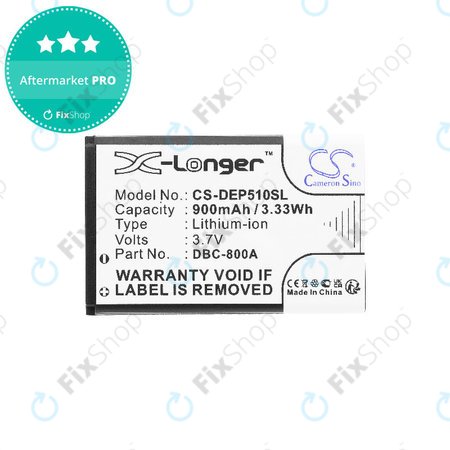 Batterie für Doro 1360, 900mAh, Li-ion, 3.7V, DBC-800A, HQ