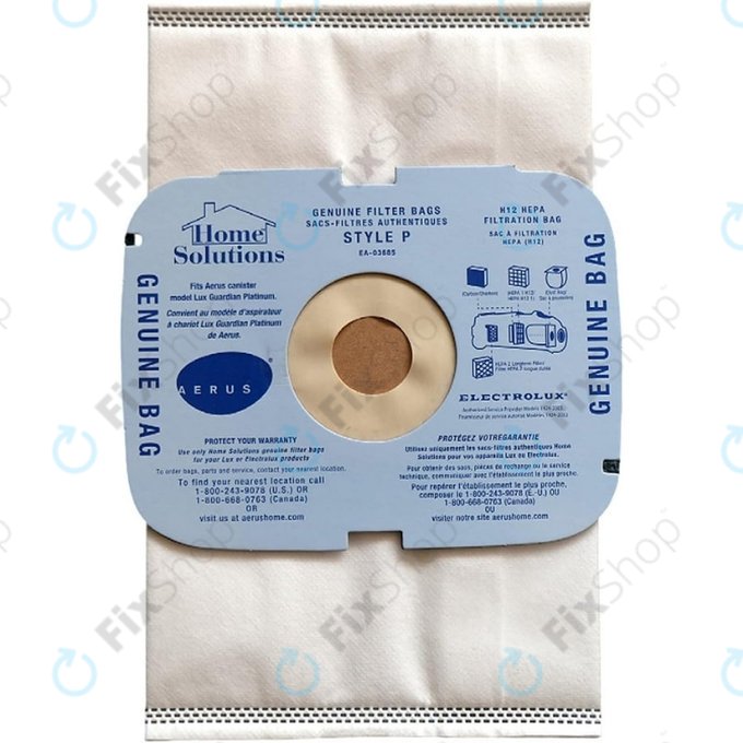 Electrolux, Aerus - Abfallbeutel (Style-P)