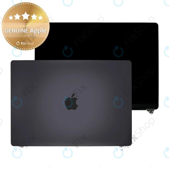 LCD-Display für MacBook Pro 16", A3403 (2024), mit Frontglas und Deckel, Space Black, 661-42325, Genuine Apple