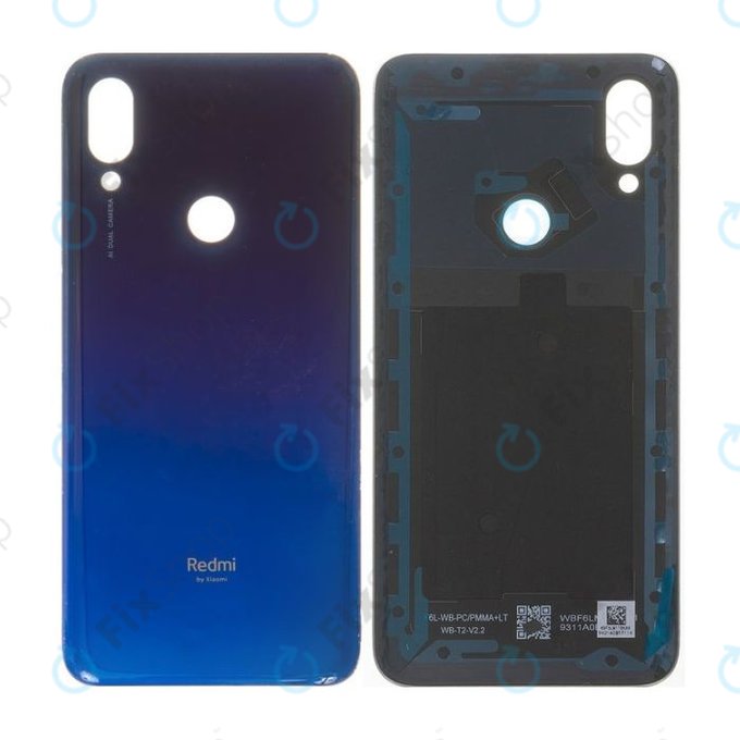 Xiaomi Redmi 7 - Akkudeckel (Comet Blue)