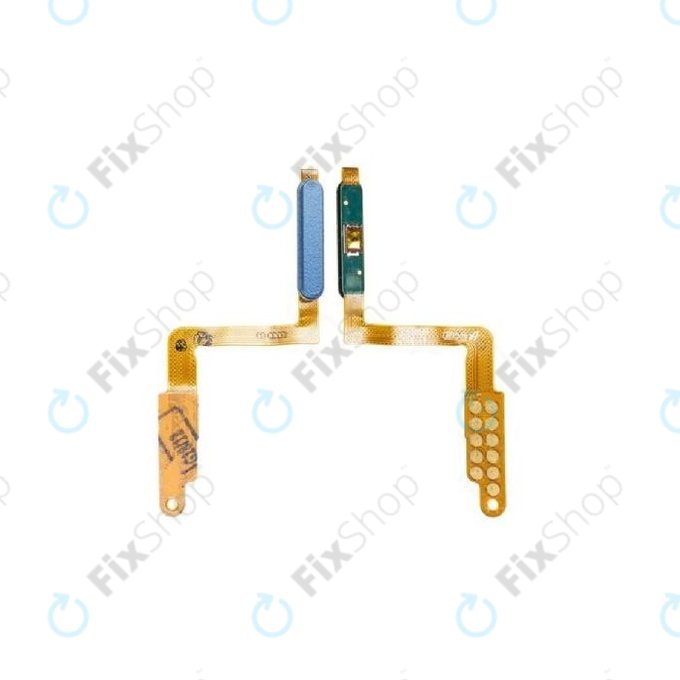 Samsung Galaxy A7 A750F (2018) - Fingerabdrucksensor + Flex Kabel (Blue) - GH96-12118A Genuine Service Pack