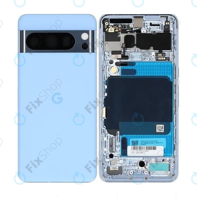 Google Pixel 8 Pro GC3VE, G1MNW - Akkudeckel (Bay) - G949-00695-01 Genuine Service Pack