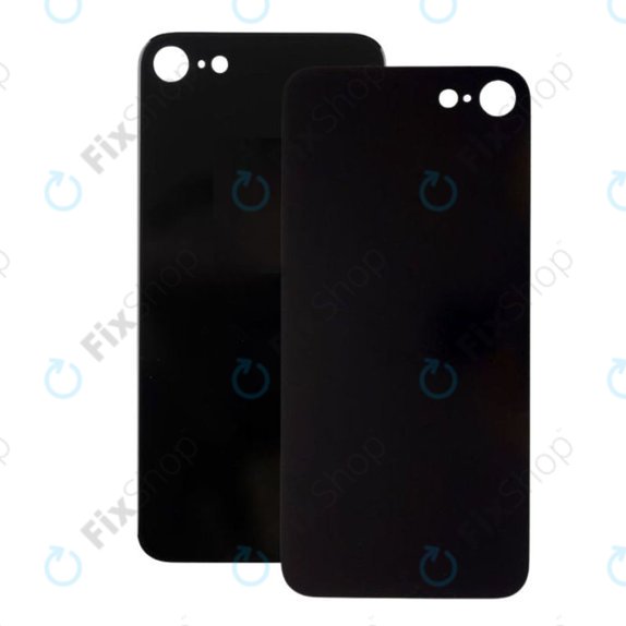 Apple iPhone SE (2nd Gen 2020) - Backcover Glas (Black)