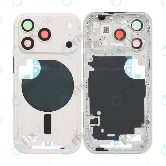 Rückgehäuse für iPhone 17 Pro, Silver