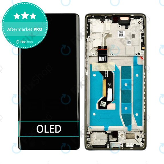 Motorola Moto G85 5G XT2427-3 - LCD Display + Touchscreen Front Glas + Rahmen (Cobalt Blue) OLED