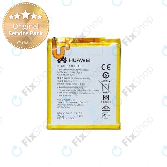 Huawei G8, Huawei Y6 II, Honor 5X - Akku Batterie HB396481EBC 3000mAh - 24021761, 24022185