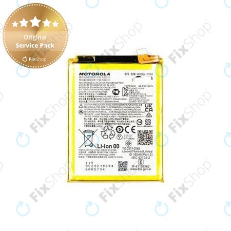 Motorola Edge 20 Lite XT2139 - Akku Batterie NT50 5000mAh - SB18D11784 Genuine Service Pack