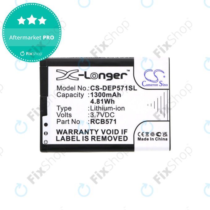 CPA Halo 11 - Akku Batterie RCB571 1300mAh HQ