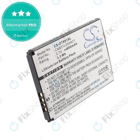 Batterie für Alcatel One Touch, OT, TCL A, Vodafone, 900mAh, Li-ion, 3.7V, CAB31L0004C1, HQ