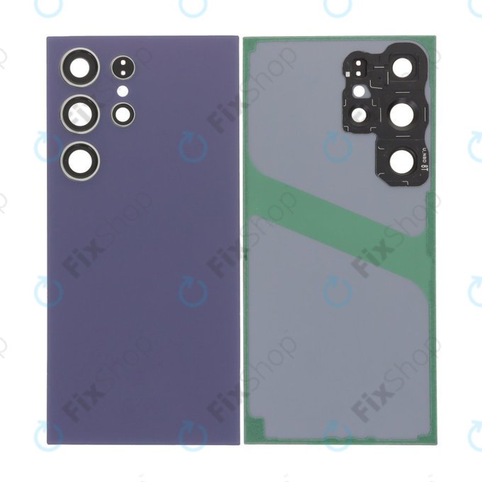 Samsung Galaxy S24 Ultra S928B - Akkudeckel Komplett (Titanium Violet)
