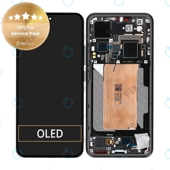Xiaomi 15 5G - LCD Display + Touchscreen Front Glas + Rahmen (Black) - 560061000O300 Genuine Service Pack