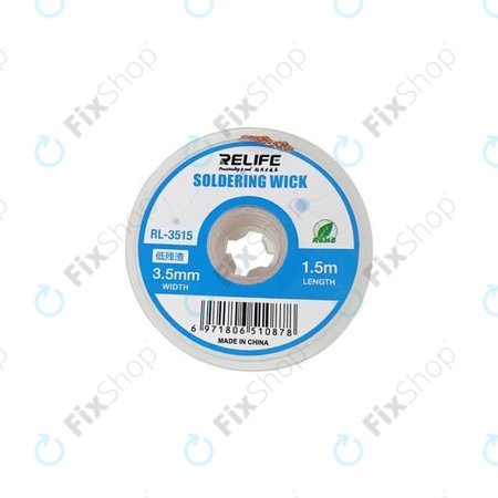 Relife RL-3515 - Leistungsstarker Lötdocht (3.5mm)