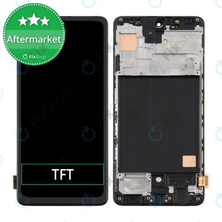 Samsung Galaxy A51 A515F - LCD Display + Touchscreen Front Glas + Rahmen TFT
