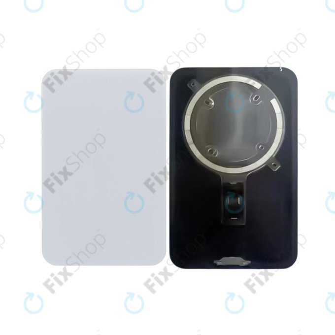 Backcover Glas mit MagSafe für iPhone 17 Pro Max, Silver