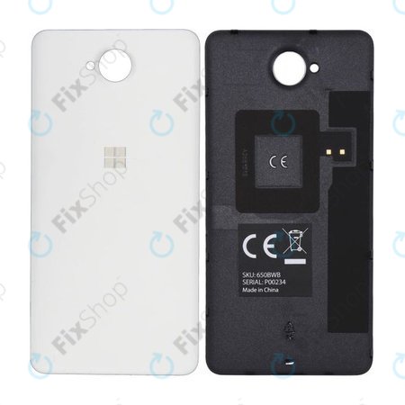 Microsoft Lumia 650 – Akkudeckel (Weiß) – 02511B1