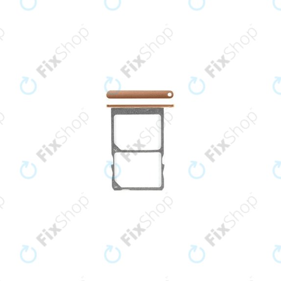 Nokia 3 - SIM Steckplatz Slot (Copper White) - MENE152006A Genuine Service Pack