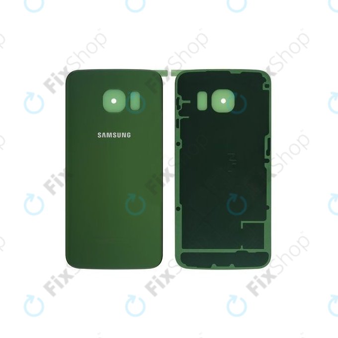Samsung Galaxy S6 Edge G925F - Akkudeckel (Green Emerald) - GH82-09602E Genuine Service Pack