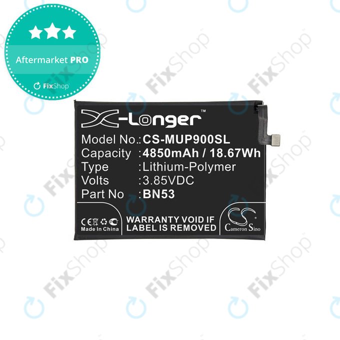 Xiaomi Redmi Note 9 Pro - Akku Batterie BN53 4850mAh HQ