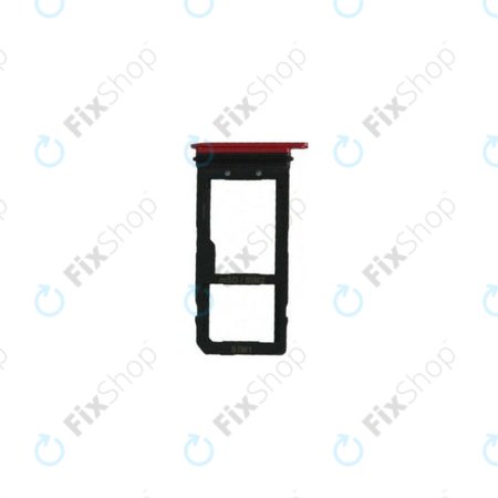 HTC U11 - SIM + SD Steckplatz Slot (Rot) - 72H0A145-05M
