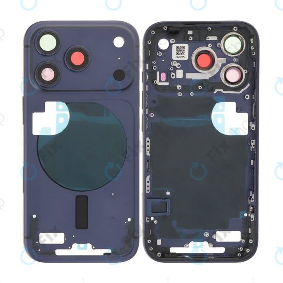 Rückgehäuse für iPhone 17 Pro, Dark Blue