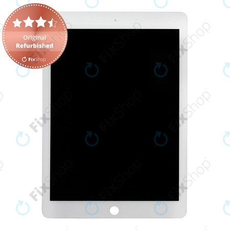 Apple iPad Air 2 - LCD Display + Touchscreen Front Glas (White) Original Refurbished