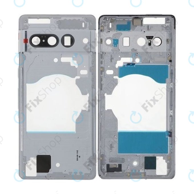 Google Pixel 7 Pro GP4BC GE2AE - Mittlerer Rahmen (Snow)
