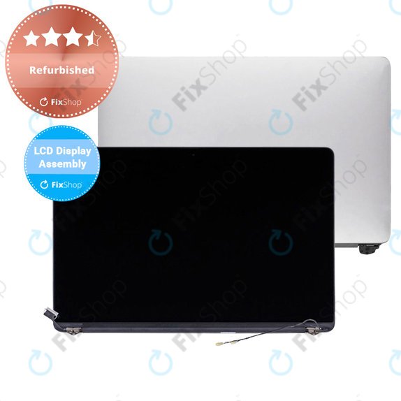 Apple MacBook Pro 15" A1398 (Mid 2012 - Early 2013) - LCD Display + Frontglas + Abdeckung Refurbished