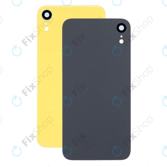 Apple iPhone XR - Backcover Glas + Kameraglas (Yellow)