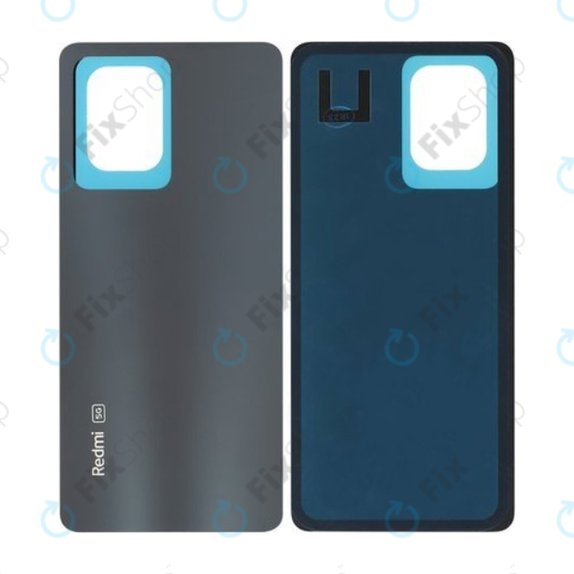Xiaomi Redmi Note 12 Pro 5G - Akkudeckel (Midnight Black) - 5600290M1600 Genuine Service Pack