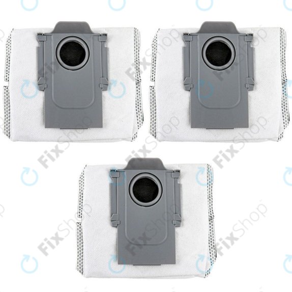 Staubbeutel, 3 Stk., Aktivkohle für Xiaomi Roborock Q-series