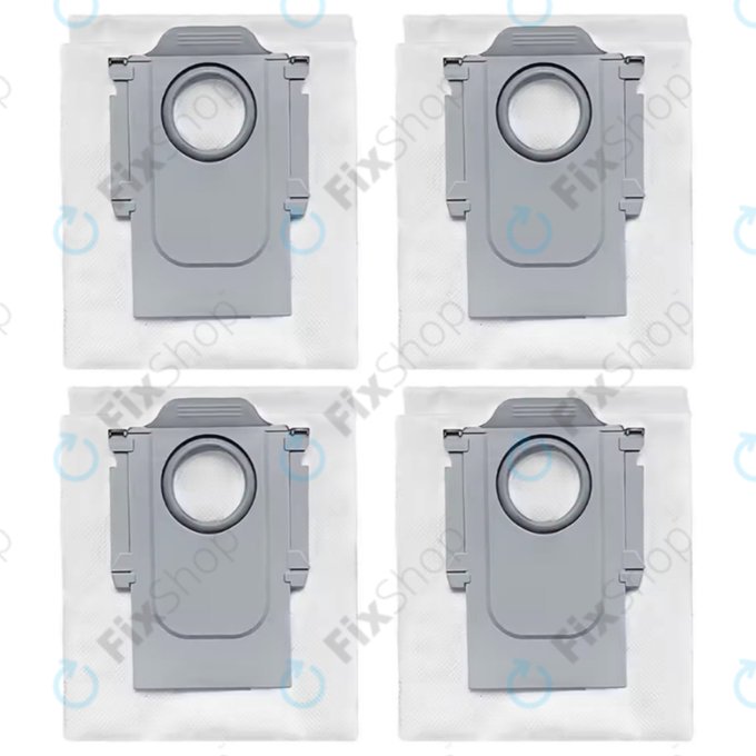 Staubbeutel, 4 Stk. für Xiaomi Roborock Q10-series, S8 Pro, S8 Pro Plus