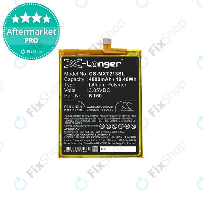 Motorola Edge 20 Lite XT2139 - Akku Batterie NT50 4800mAh HQ