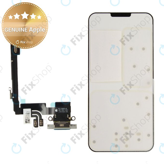 Ladestecker Ladebuchse + Flex Kabel für iPhone 16 Pro | White Titanium | 923-11089 | Genuine Apple